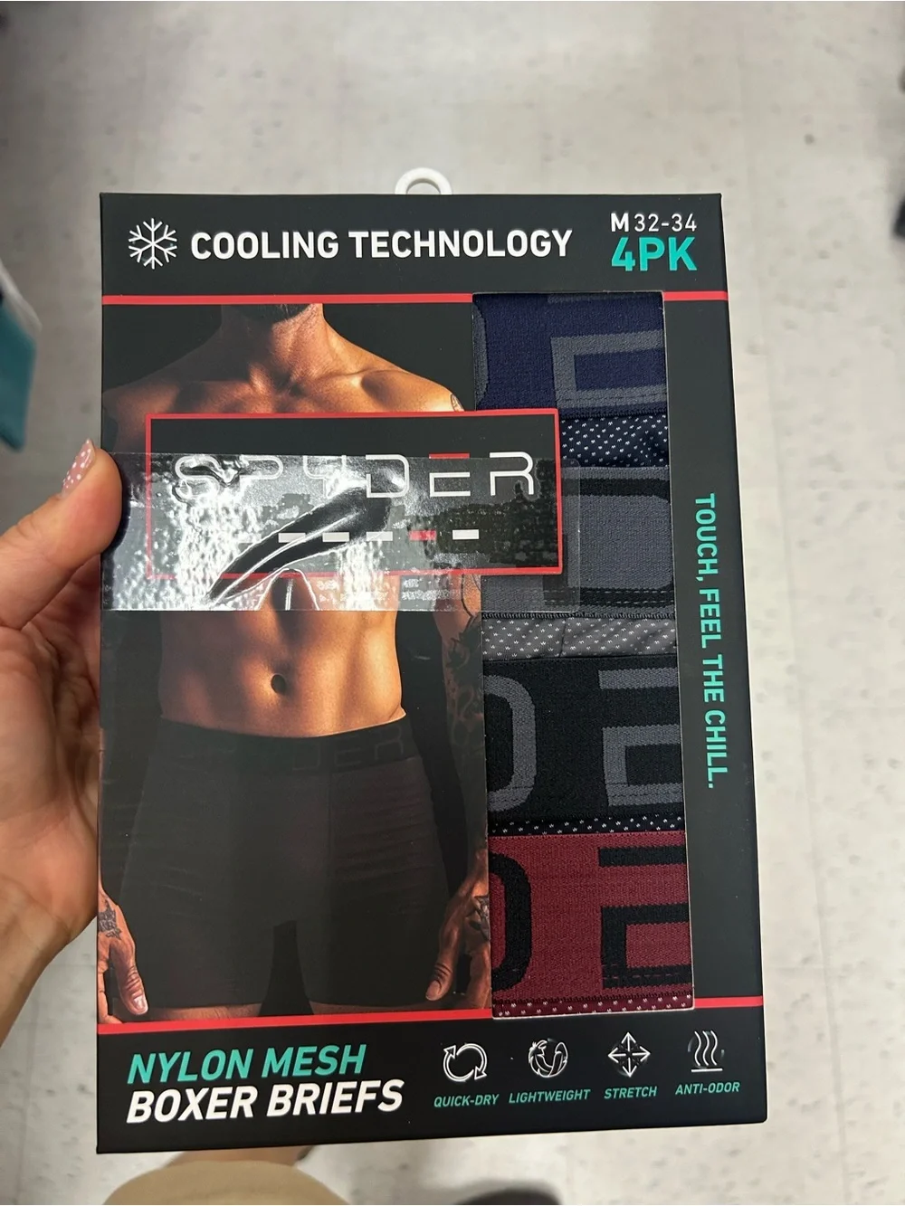 Spyder breathable nylon